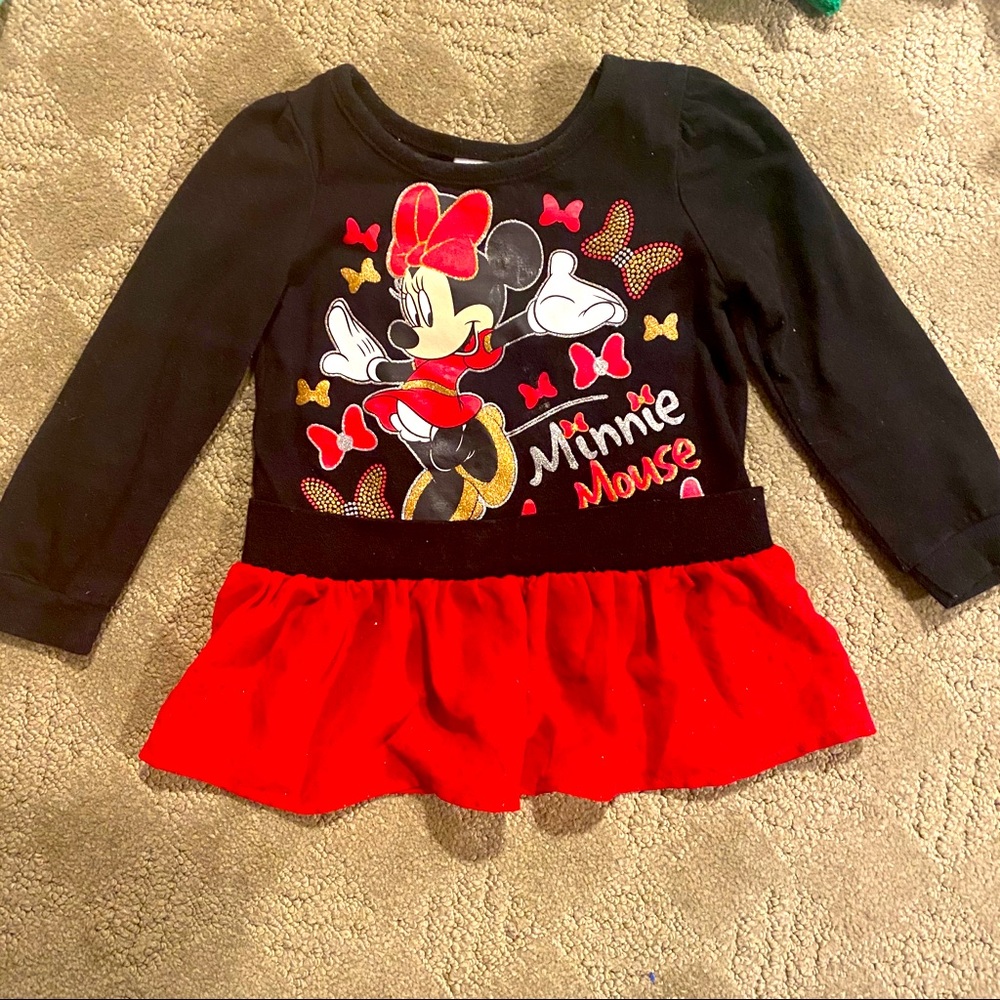 NWOT Disney Minnie Mouse long sleeve shirt 2T